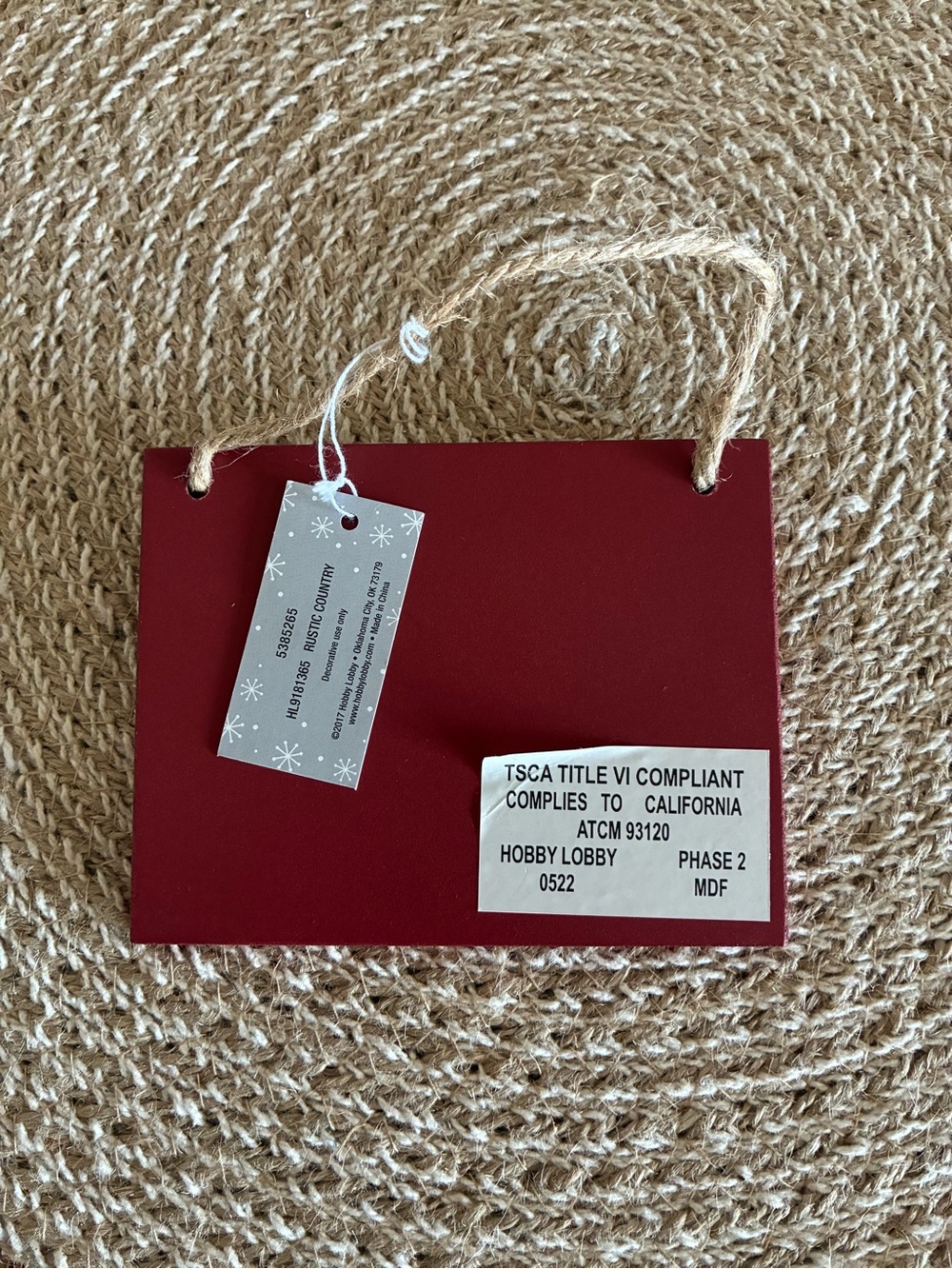Farmhouse Holiday Animal Coasters and Decor- 7 pieces - Picture 12 of 12